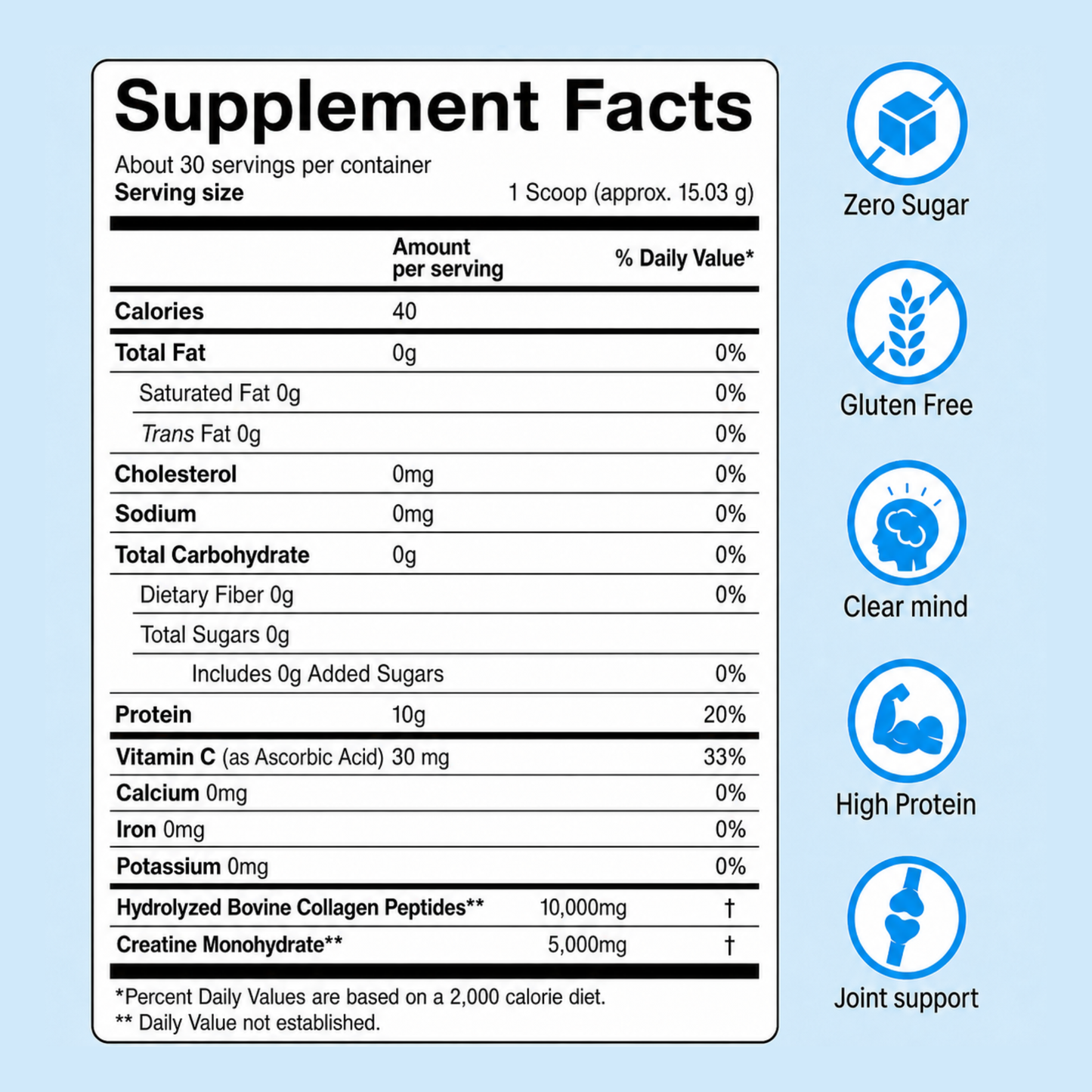 Creatine & Collagen Daily Blend